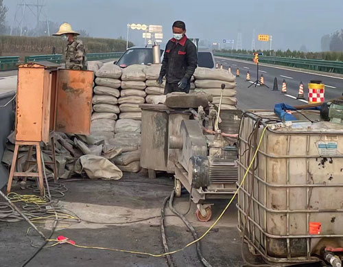 武清高速公路高压注浆